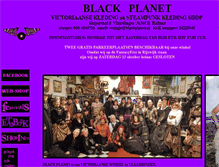 Tablet Screenshot of blackplanet.nl